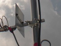 fixed antena to pole